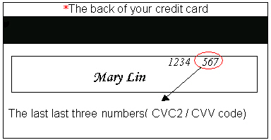 信用卡付款表单更新通知!